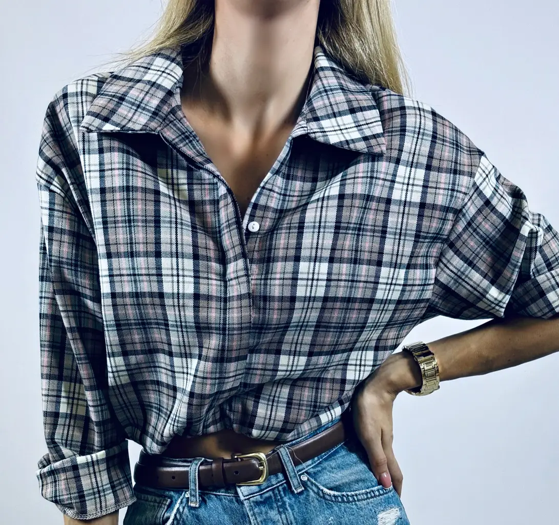 KOSZULA W KRATĘ BERRY (1)