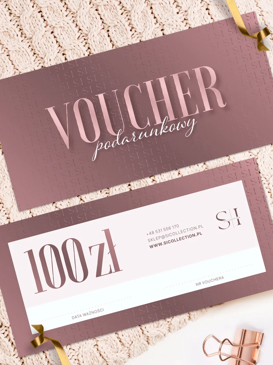 Karta podarunkowa o wartości 100 zł