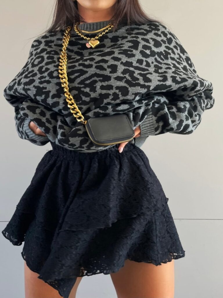 SWETER PANTERKA LA MILLA SANDI CHIC