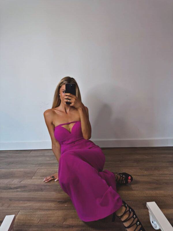 SUKIENKA MAXI FUKSJA LA MILLA